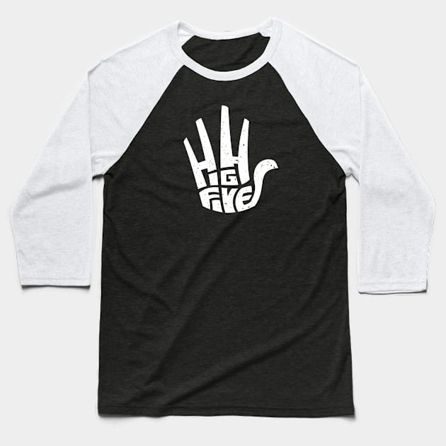 High five Baseball T-Shirt by StefanAlfonso